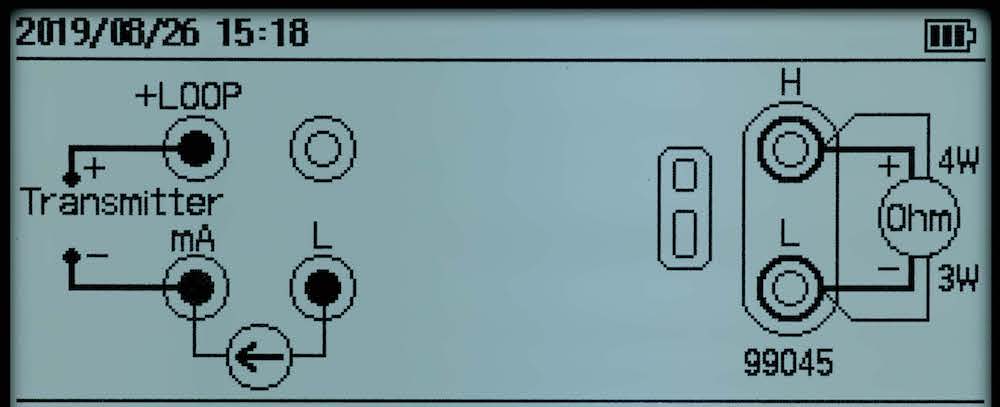 Wiring information display function