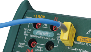 Thermocouple generation using TC Mini Plug